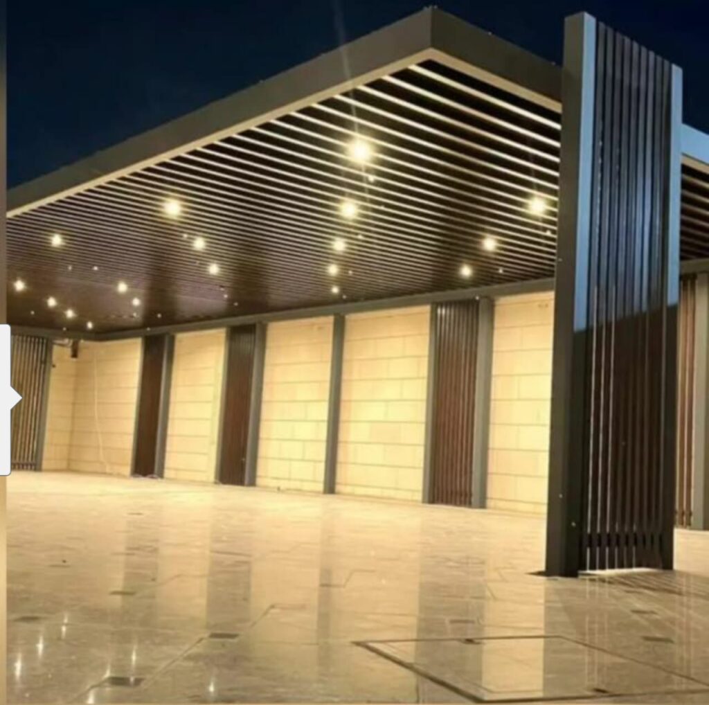 جمال برجولات الحديد