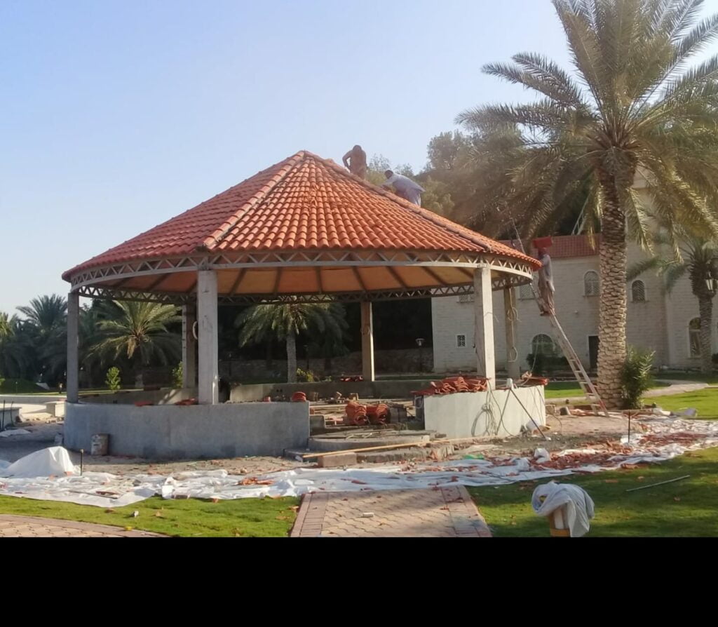 مظلات ثابته