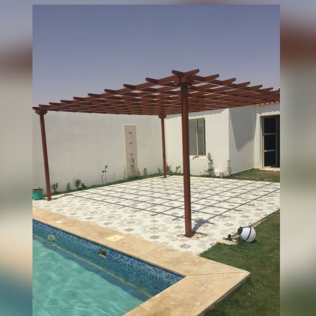 برجولة خشبية