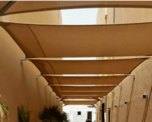 مظلات ممرات مخيمات منى