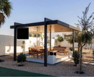 مظلات فوق السطح في مكة