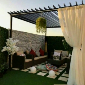برجولات ستائر في مكة