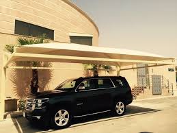 تصاميم مظلات سيارات في مكة