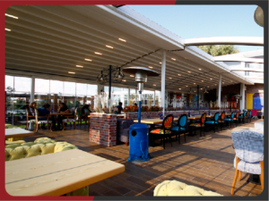 مظلات مقاهي وكافيهات في مكة