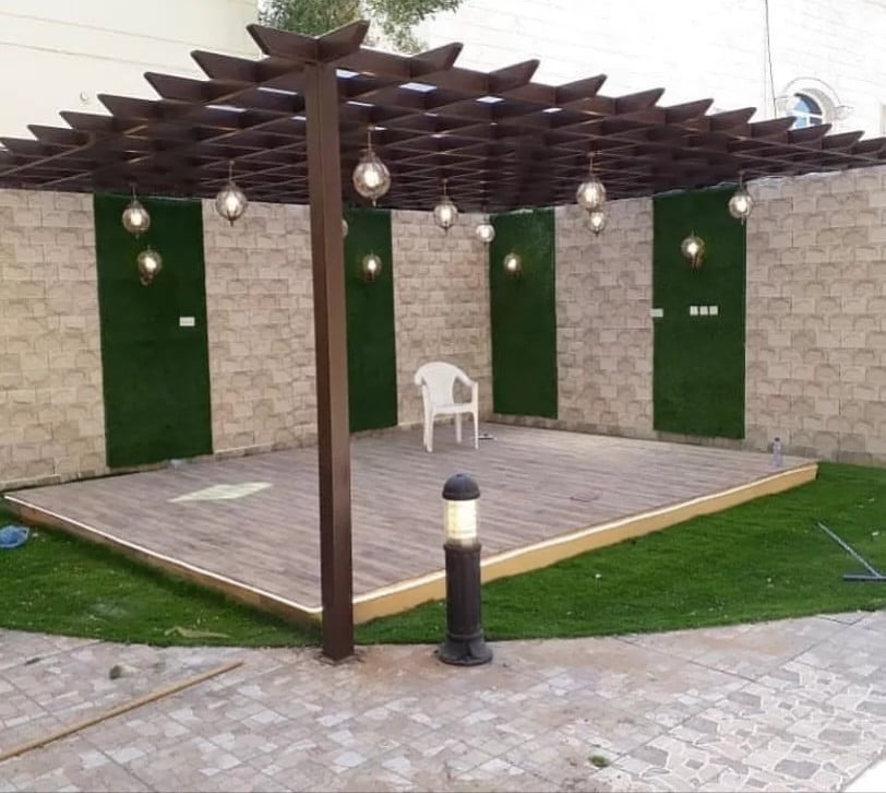 مظلات حدائق منزلية في مكة