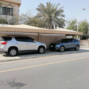 مظلات سيارات قماش في مكة