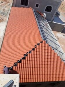 قرميد أسطح المنازل في مكة 