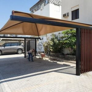 مظلات مواقف سيارات في مكة