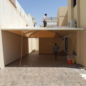 مظلات مداخل منازل 