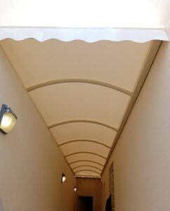 مظلات ممرات 