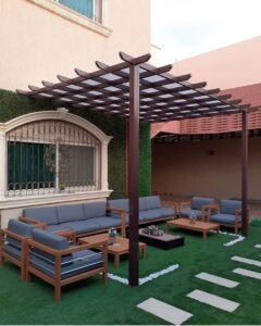  برجولات حدائق