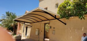 مظلات مداخل منازل