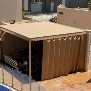 برجولات قماش 