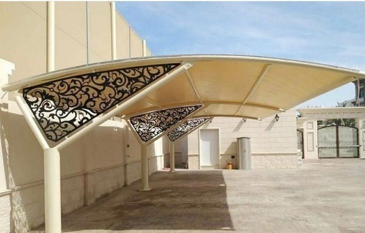 شكل مظلات كبوتي