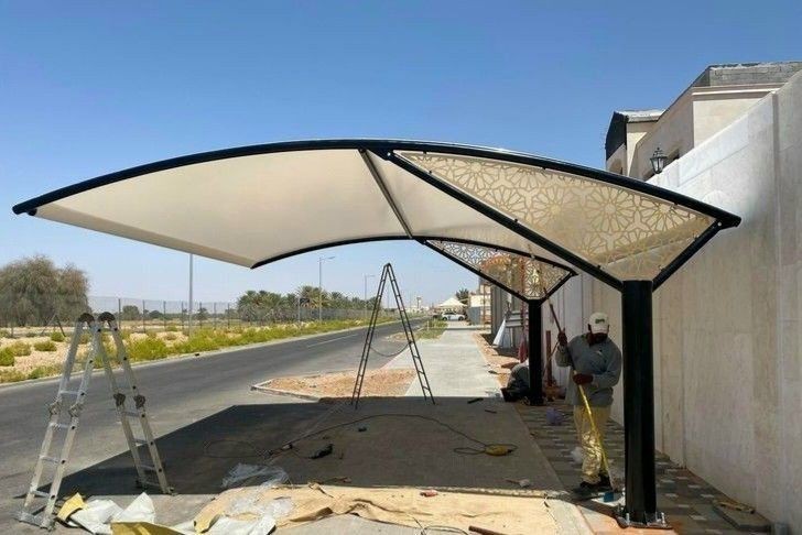 مظلات سيارات حديثة مكة