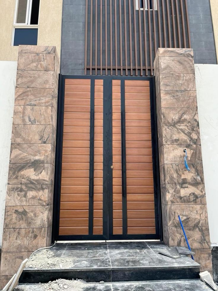 تلبيس أبواب بديل الخشب