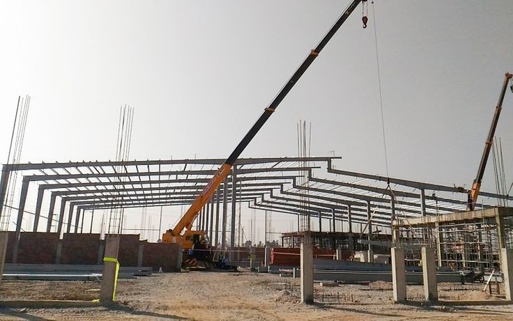 تركيب هناجر حديد