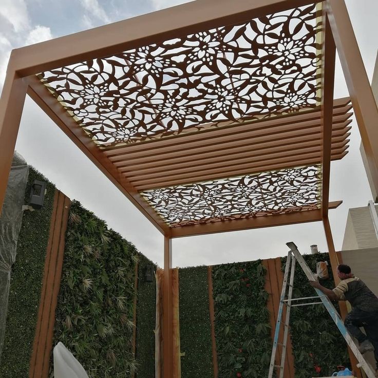 برجولات خارجية قص ليزر لكسان