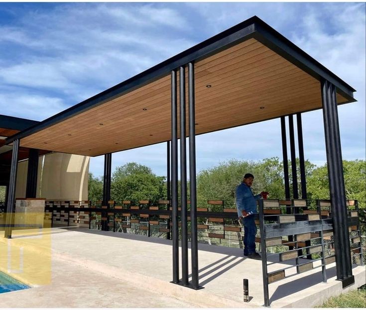 مظلات بديل الخشب مودرن