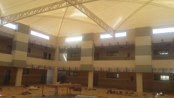 مظلات ساحات مدرسية