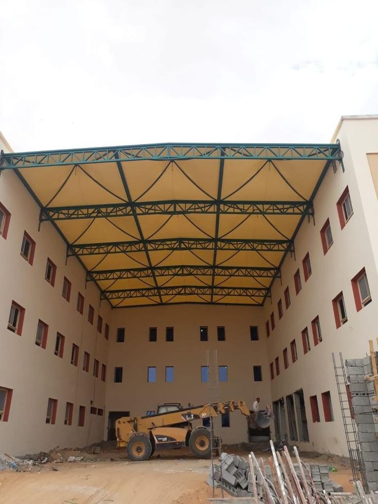 مظلات ساحات مدارس