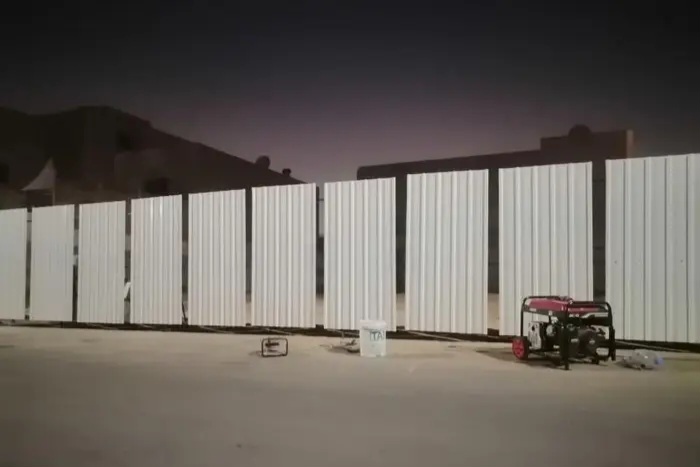 تركيب تحويشات أراضي بالشينكو