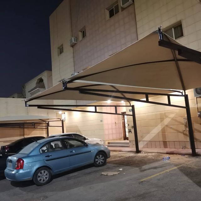 مظلات سيارات مقاومة للحرارة