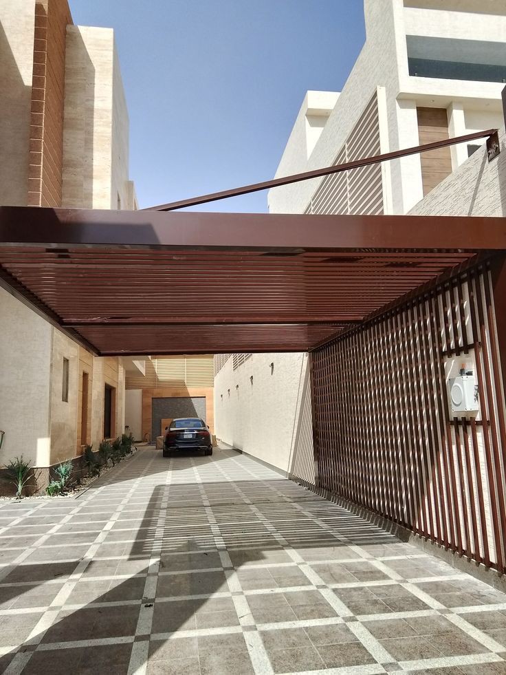 مظلات حديد مودرن في مكة