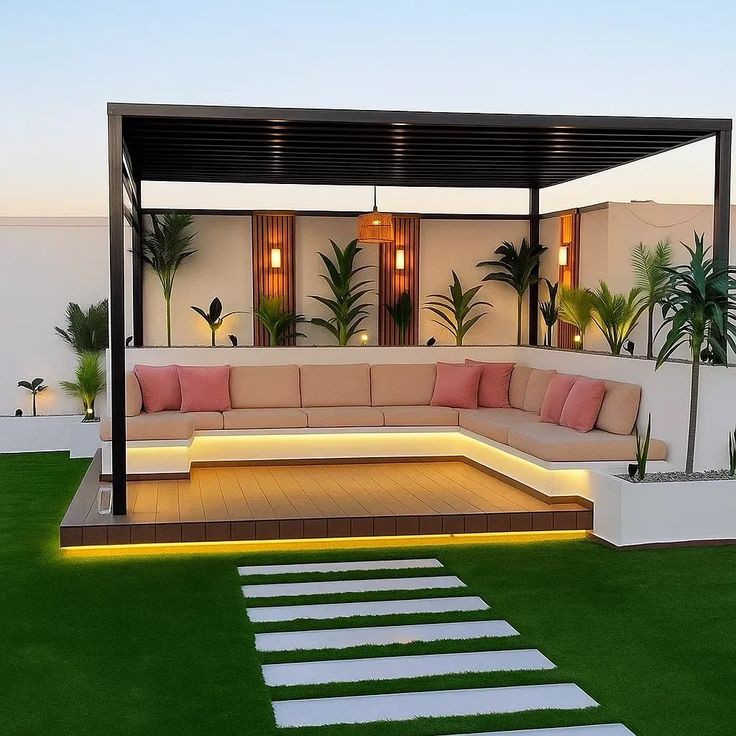 تصميم برجولات مكة