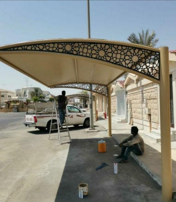 مظلات شكل فرنسي مكة بخامات عالية الجودة