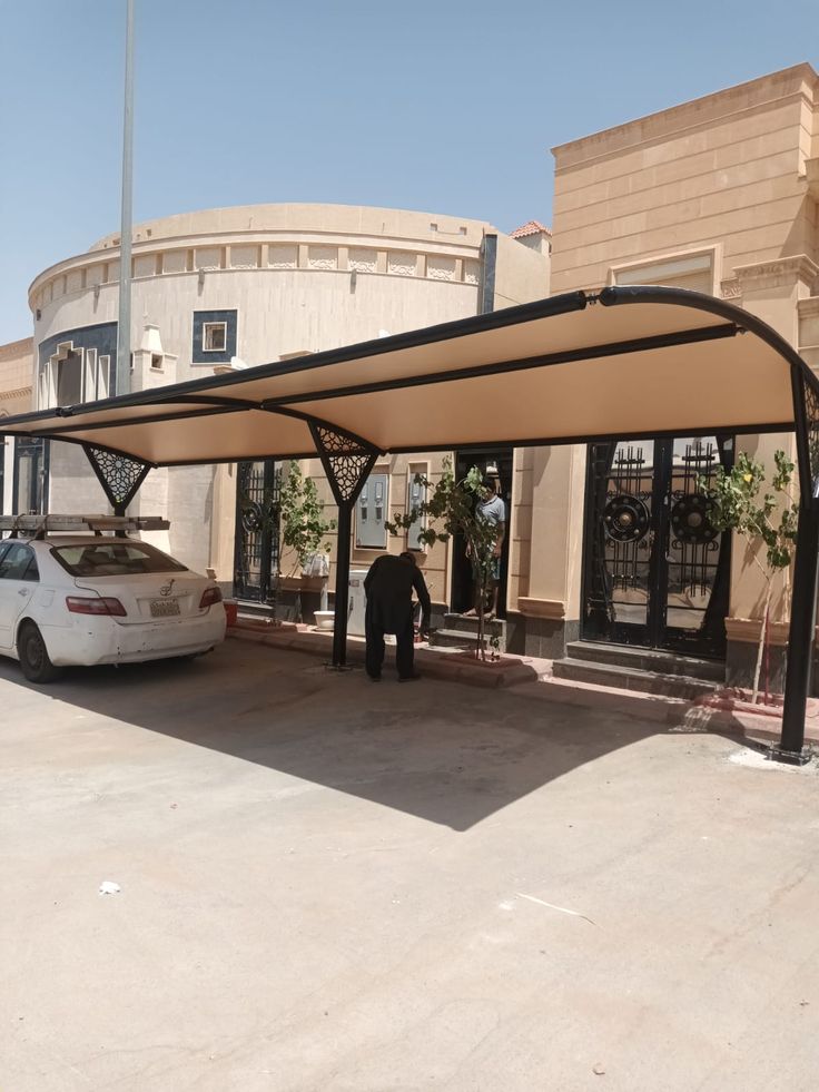 مظلات شكل فرنسي مكة