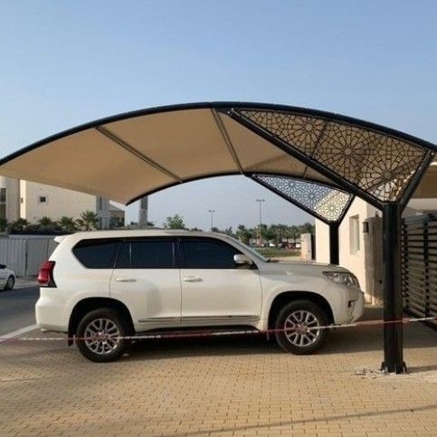 مظلات شكل فرنسي مكة لحماية السيارات